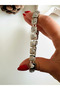 Silver Color Heart, Elastic Bracelet Acr8619 - 2