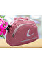 Salmon Two-Compartment Long Strap Unisex Medium Size Travel Fitness and Sports Bag - 2