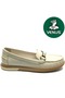 Rodentia Genuine Leather Orthopedic Women's Casual Ballerina Shoes Beige