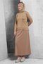 Elastic Waist Skirt 60632 - 4