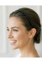 Elegant Single Crystal Crown - Suitable for Wedding and Engagement with Various Color Options