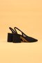 Women's Thick Heeled Lace Detailed Evening Dress Shoes Heeled Shoes - 7
