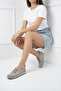 Genuine Leather Silver-g Women's Leather Ballerinas Dp16-0061 - 3