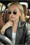 Ellipse Sunglasses Unisex Black Gold - 2
