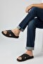 100% Genuine Leather Orthopedic Soft Sole Daily Men's Slippers - 4