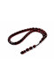 Cherry Color Fire Amber Prayer Beads - Barley Cut - Daily Use Men's Prayer Beads - 5