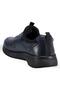 Zagnos-G Men's Leather Shoes Navy Blue - 5