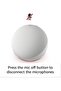 Echo Dot 5th Gen Smart bluetooth Speaker with Alexa - GlacIer White - 4