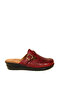 80625-H Claret Red Women's Memory Foam Slippers - 2