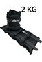 2 Kg × 2 Pieces Total 4 Kg Hand Foot Wrist Muscle Strengthener Weight Set Sand Weight Bag - 3