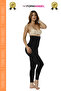 Women's Leggings, Size 2, Shrinks Size, Does Not Make Knees Bending, Non-Slip, Gathering Effect, Black, High Waist, Double Layer, Corset Leggings - 7