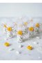 50 Pieces of Satin Yellow Roses - Ornament Material for Wedding Birthday Bundles Henna Organization