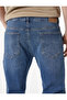 Regular Waist Cotton Straight Fit Jean Pants - Mark Jean - 3