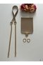 Knitting Bag Kit - Leather Knitting Bag Cover and Strap Set