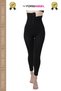 Women's Leggings, No-Show, Abdomen and Stomach Controlling, Tightening, Sports, High Waist Corset Leggings with Agraflas - 3