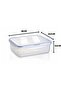 Locking Storage Container 4.4 Liter – Transparent Food Storage Container with Air-Tight Seal, Bpa Free - 3