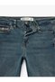 Buttoned Pocket Slim Fit Low Waist Flared Jean Trousers - Flare Jeans - 8