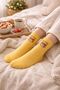 Teddy Cotton College Socks – Anti-Sweat, Comfortable, Casual Unisex Basic - 2