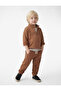 Cotton Jogger Sweatpants with Lace-Up Waist Pocket Detail - 2