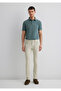 James Ecru Comfort Gabardine Trousers 0042431024 - 4