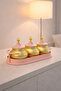 Premium Ramadan Serving Set – Elegant Metal Bowls with Decorative Tray for Home & Celebra - 5