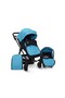 Carucior copii transformabil Cangaroo Hammer Blue