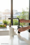 Black Kitchen Faucet Sink Faucet with Purifier Square Armature Suitable for Purifiers Matte Black - 2