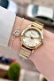 Gold Color Adjustable Women's Bracelet and Bracelet - 3