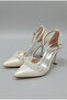 High Heeled 9cm Pearl Wedding Evening Dress Shoes - 5