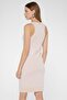 Women Textured Mini Dress, Pink - 4