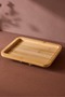 Sofaserve Rectangular Bamboo Sofa Tray 27X20 cm - 3