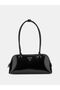 Arnela patent shoulder bag
