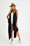 Tasseled Belted 100% Cotton Beach Dress - 4