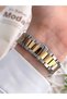 Steel Cord Calendar Special Mother of Pearl Dial 5 Atm Water Resistant Women Wrist Watch 2465.3.05 - 3