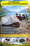 3 Wheel Electric Motorcycle Compatible Motorcycle Tarpaulin Motor Tarpaulin - 2