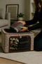 1 Piece Multi-Purpose Organizer with Window, Steel Reinforced Zippered Clothing and Blanket Organizer - 3