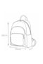 Alghero cream genuine leather backpack - 5