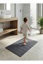 Anthracite Aqua Luxe Suction Cup Shower Anti-Slip Foldable Anti-Slip Bath Mat 45X70