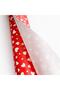 Heart-Shaped Gift Packaging Gelatin Set of 5 – 50X70 cm (Red) - 3