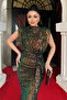 Sequin Fabric Ruched Detail Evening Dress - BRONZE - 3