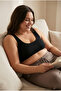Corded Fabric Knitted Thick Strap Shaping / Sculpting Bustier Crop Tank Top (High Elasticity) - 3