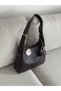 Women's Shoulder Bag with Buckle Detail, Strap and Zipper, Small Wallet En34 Boy22 - 4