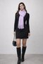 Women's Lilac Colored Soft Textured Winter Shawl – Stylish Winter Scarf