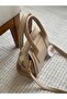Minimal and Elegant Small Mink Women's Shoulder Bag - 4