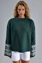 My Fashion Crew Neck Jacquard Knit Sweater - 7