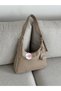 Women's Shoulder Bag with Buckle Detail, Strap and Zipper, Small Wallet En34 Boy22