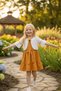 Girls' Dress Set with Lace Bolero and Ruffles Holiday Special Occasion Wedding Dress - 4