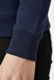 Women's Relax Fit Comfortable Cut Cotton Soft Textured Fleece Lined Crew Neck Sweatshirt - 6