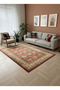 Plus Size Rug Cover Size 9 m² 250x350 cm or 12 m² 300x400 cm Washable Striped Rug Cover