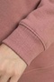 Women's Relax Fit Comfortable Cut Cotton Soft Textured Fleece Lined Crew Neck Sweatshirt - 6